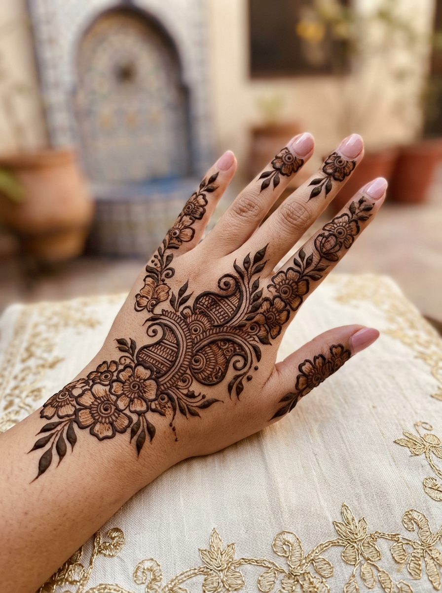 Arabic Floral Vines