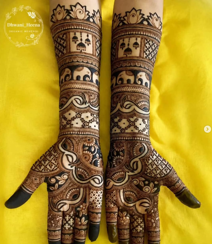 Intricate Back Hand Art