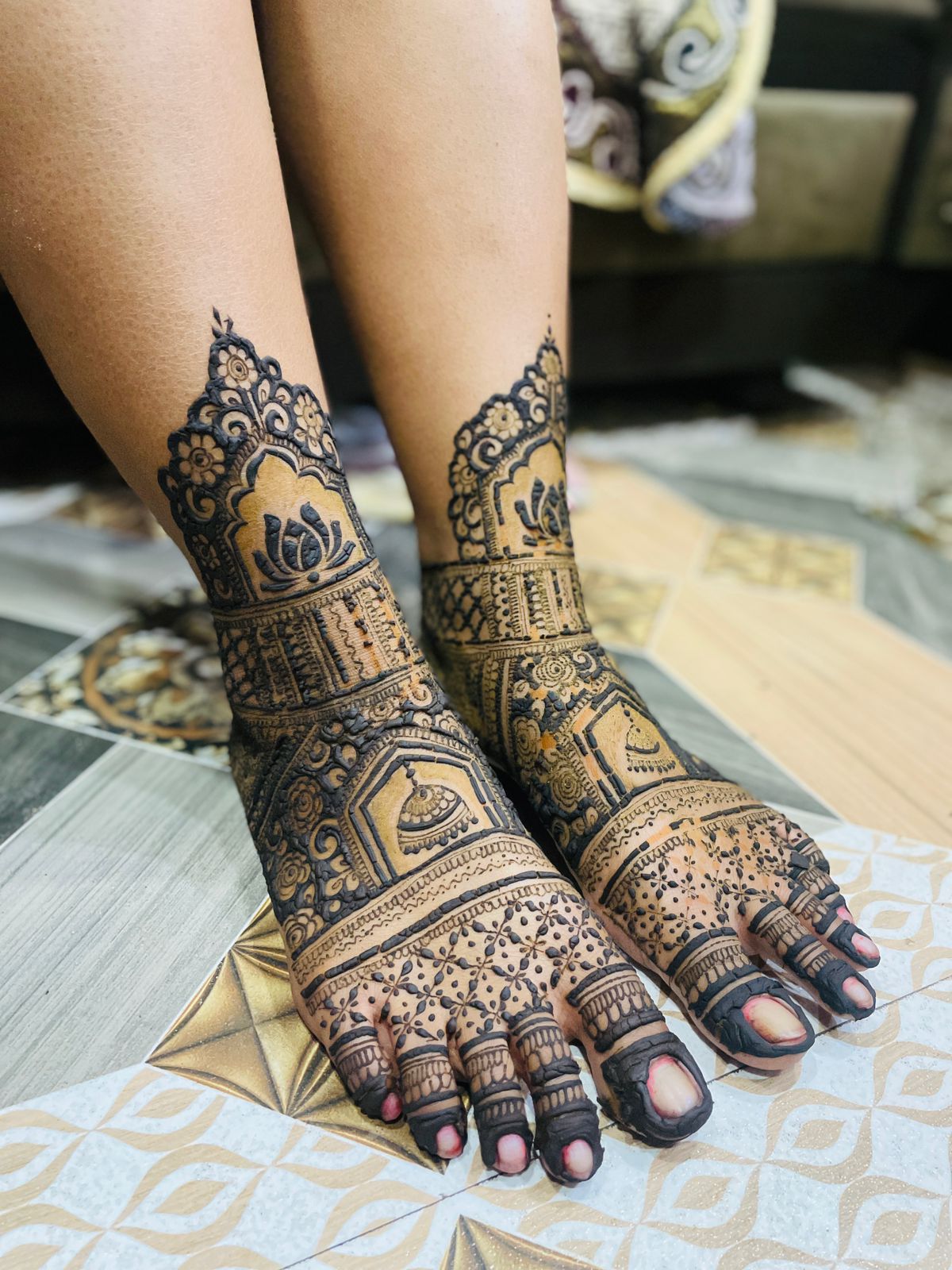 Archana Sen's customer mehendi review - Deep stain without any lemon sugar sticky mess